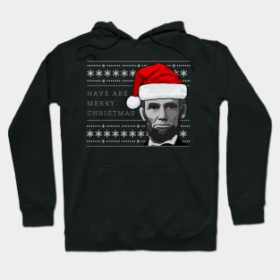 Holiday Sweater: ABE Merry Christmas Hoodie